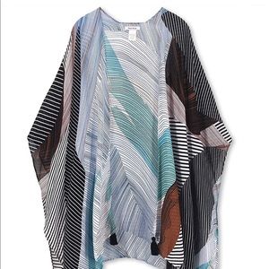 Bohemian Floral Beach Cover Up/Kimono